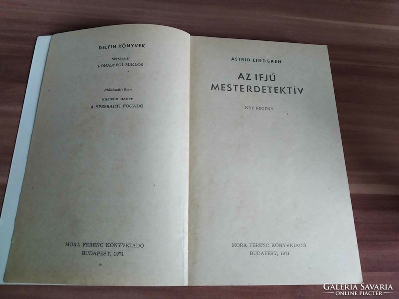 Delfin könyv, Astrid Lindgren: Az ifjú mesterdetektív: 1971