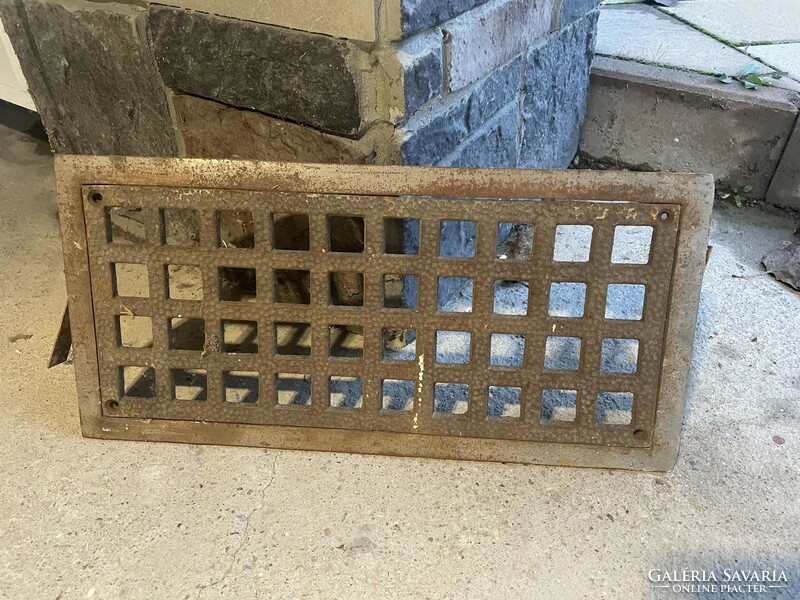 Antique fireplace grate / shutter from the early 1900s