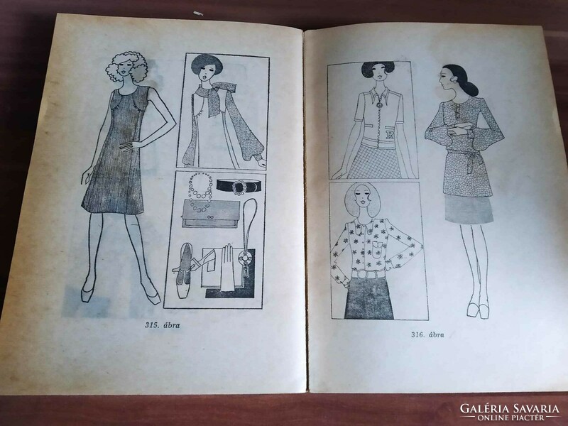 Ferencné Cser: tailoring-sewing, 1973