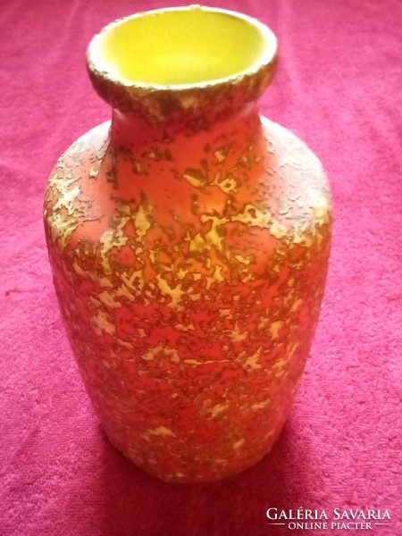 Pair of Tófej Hungarian retro ceramic vases