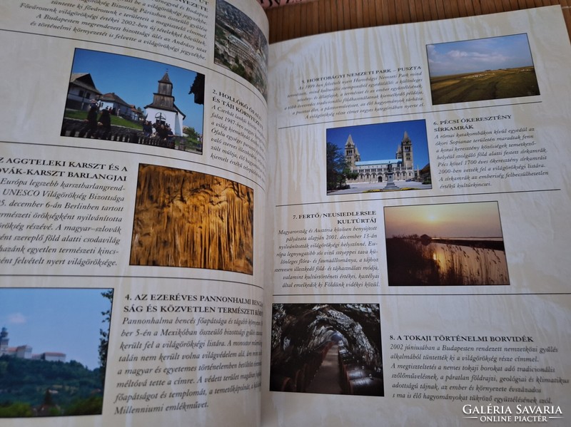 Hungary's world heritage sites. HUF 2,500