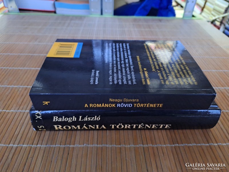 The history of Romania and the short history of the Romanians in one. HUF 4,500.
