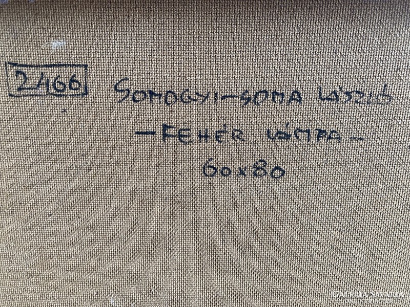 Somogyi-Soma László / "Fehér lámpa" c. alkotása