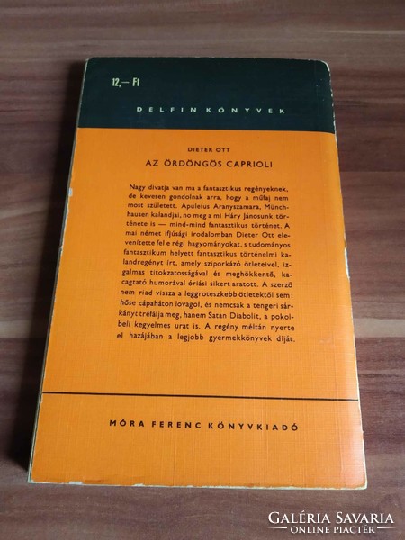 Delfin könyv, Dieter Ott: Az ördöngös Caprioli, 1970