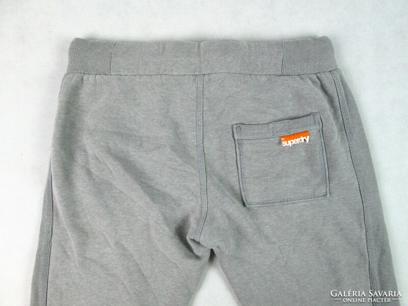 Original superdry (s) women's soft gray leisure pants