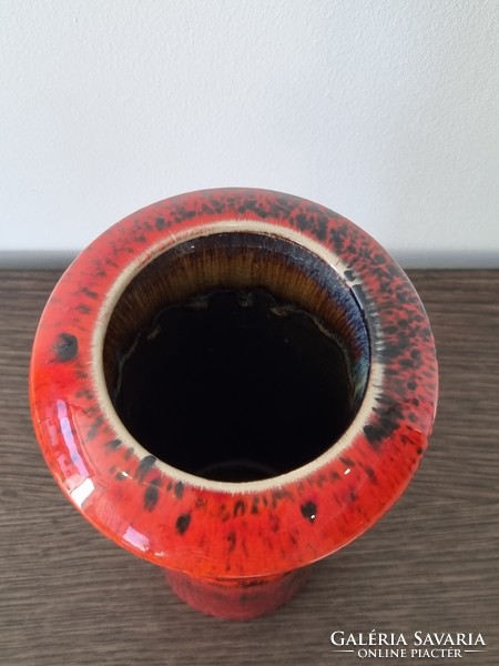 Ruscha ceramic vase - rare shape and color