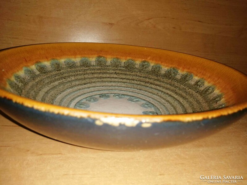 Art ceramic serving bowl, table centerpiece (n)