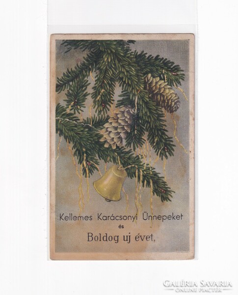 K:085 Christmas antique postcard