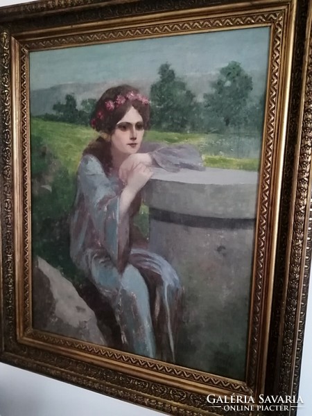 An early painting by Aurél Náray!
