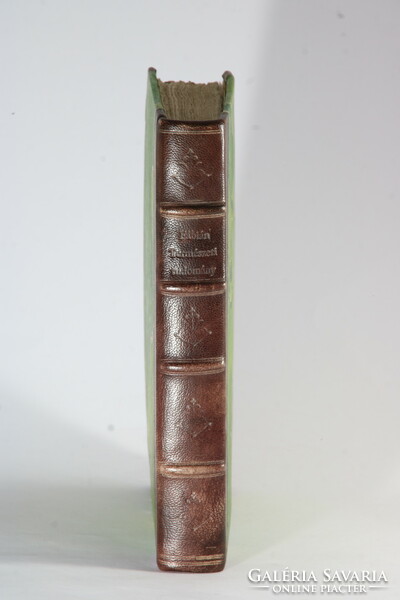 1803 - József Fábián - natural science for the common people is superstition - in a beautiful half-leather binding!