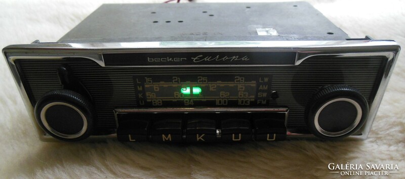 Europa becker car radio