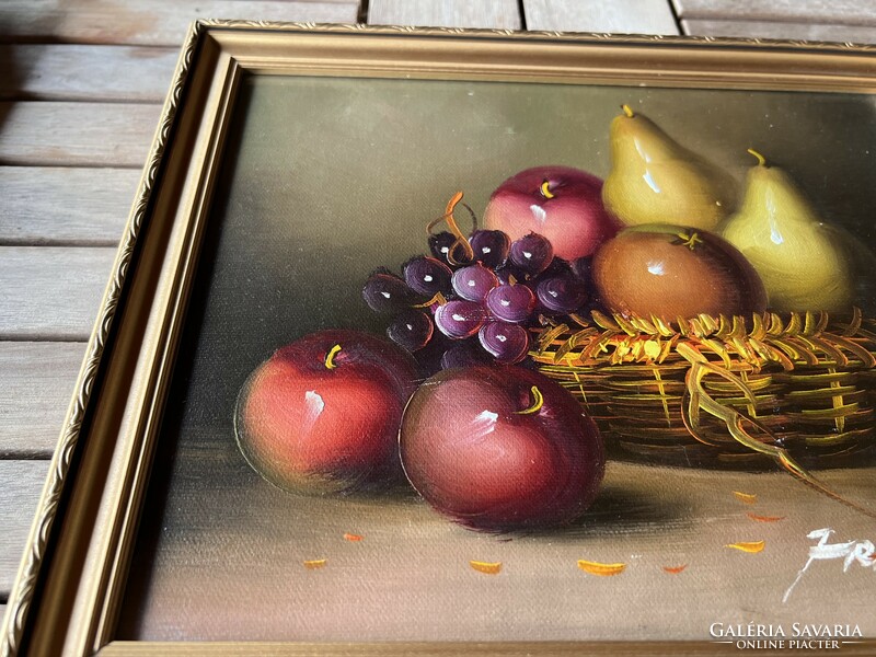 Still life / oil painting.