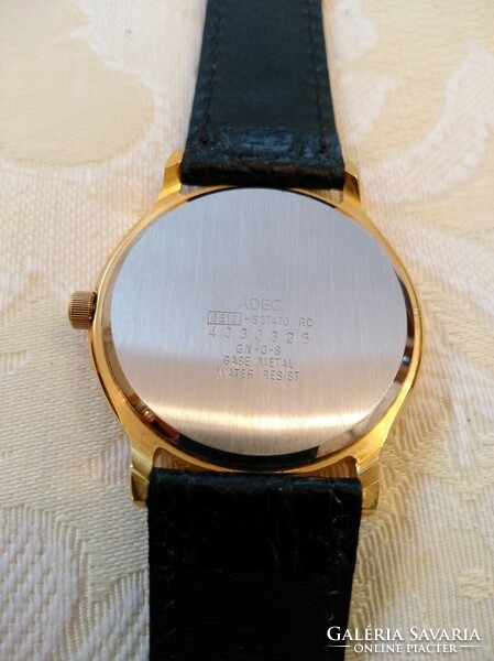 Adec elegant Japanese wristwatch, original, in box, also excellent as a gift
