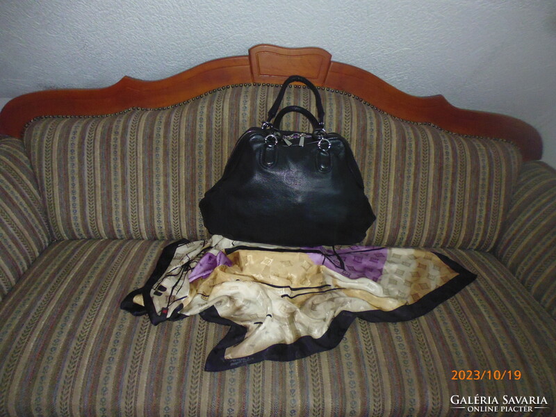 Vintage gianfranco ferre premium large size genuine leather bag ..
