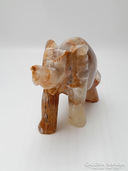 Onyx elephant, 10 cm