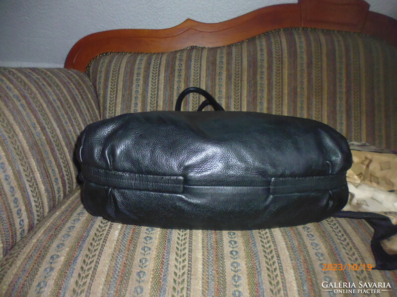Vintage gianfranco ferre premium large size genuine leather bag ..