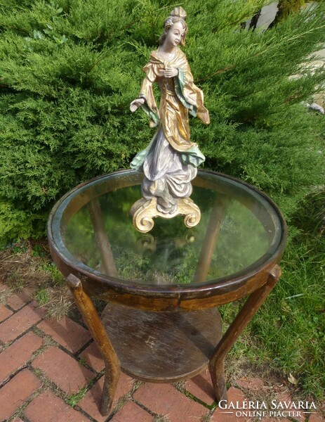 53 Cm. Mary Magdalene statue / wood.