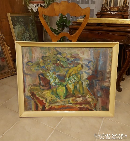 Barta Mária ragyogó képcsarnokos festménye!