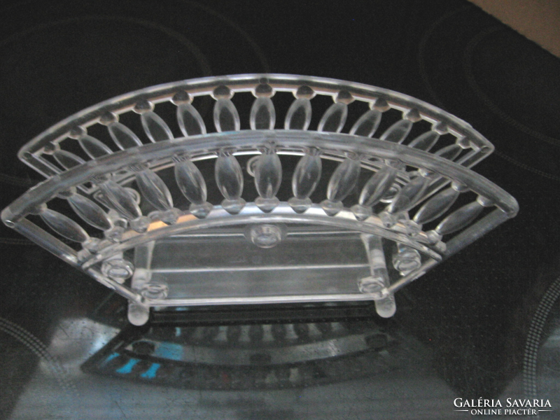 Russian plastic napkin holder with crystal effect