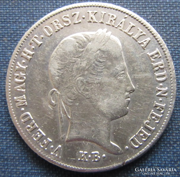 Silver 20 krajcár 1848 Hungarian approx.