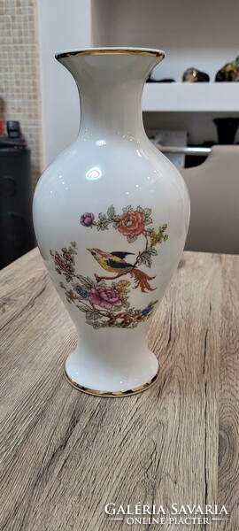 Hollóházi tomato bird porcelain vase. Firefighter music. Gyula.