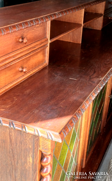 Walk-in colonial sideboard/commode (with coat of arms)