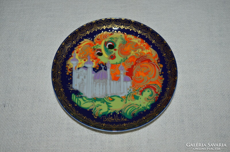 Rosenthal decorative plate from the Aladdin and the magic lamp series (x) (dbz 0075/2)