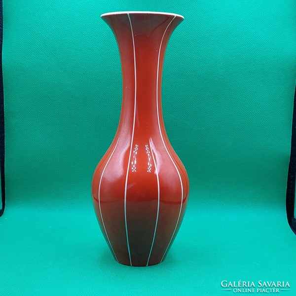 Metzler & Ortloff striped vase
