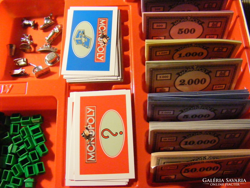 Monopoly ingatlankereskedelmi társasjáték -  Parker Hasbro 2004-es kiadás