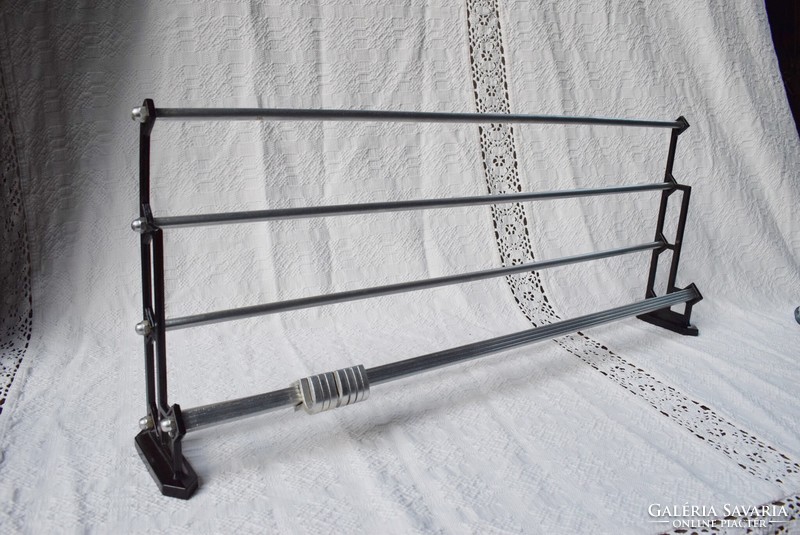 Hanger, hat holder, wall-mounted coat rack, aluminum 72 x 29 x 11 cm