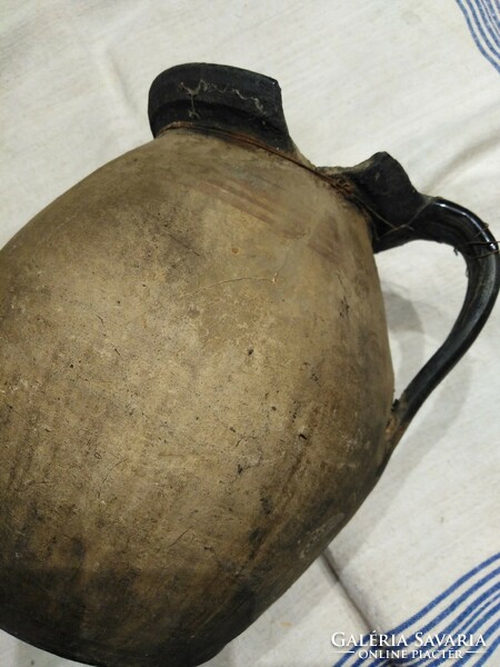 Old earthenware pot