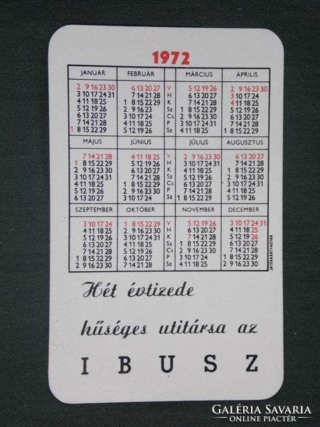 Kártyanaptár, 70 éves IBUSZ utazási iroda, Leningrád részlet, 1972 ,  (1)