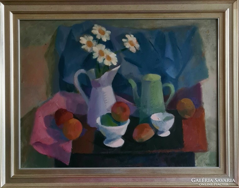 Gusztáv Sikuta (1919 - 1985): still life