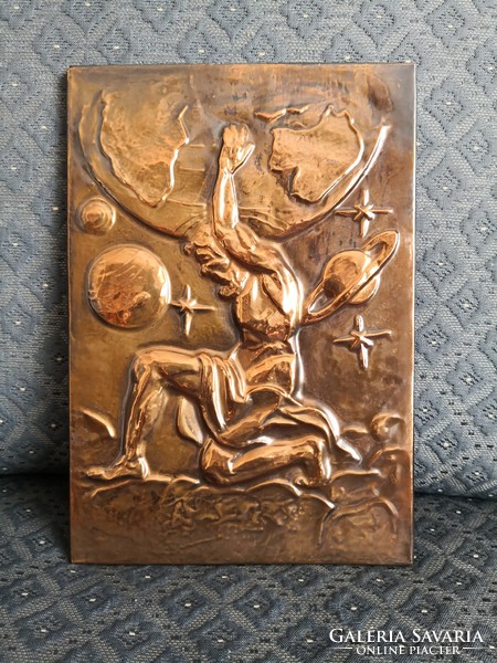 Réz falikép, Görög mitológia: Atlasz