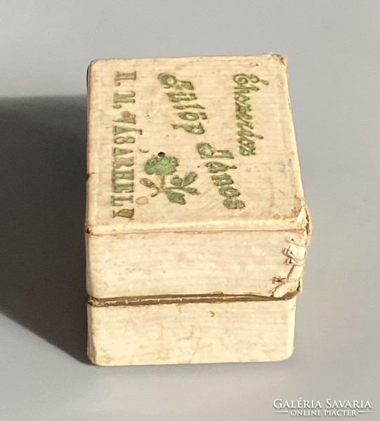 János Fülöp Hódmezővásárhely jeweler paper box c1900