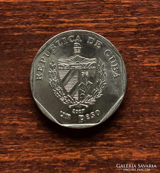 Kuba - 1 Peso 2007.