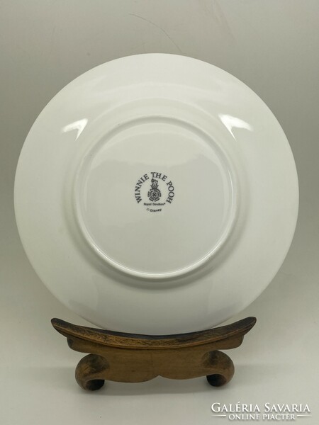 Royal Doulton Micimackó porcelán tányér keresztelőre 20.5cm