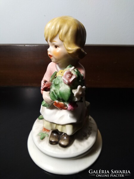 Hummel / lore porcelain girl figure