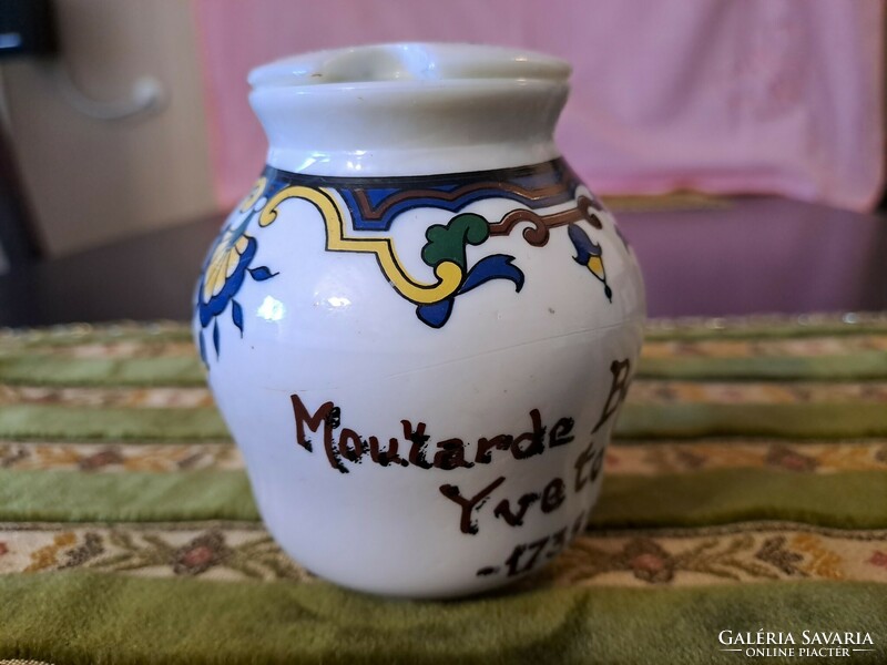 Bocquet yvetot 1735 mustard jar