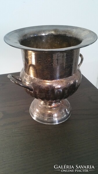 Silver plated vintage champagne bucket