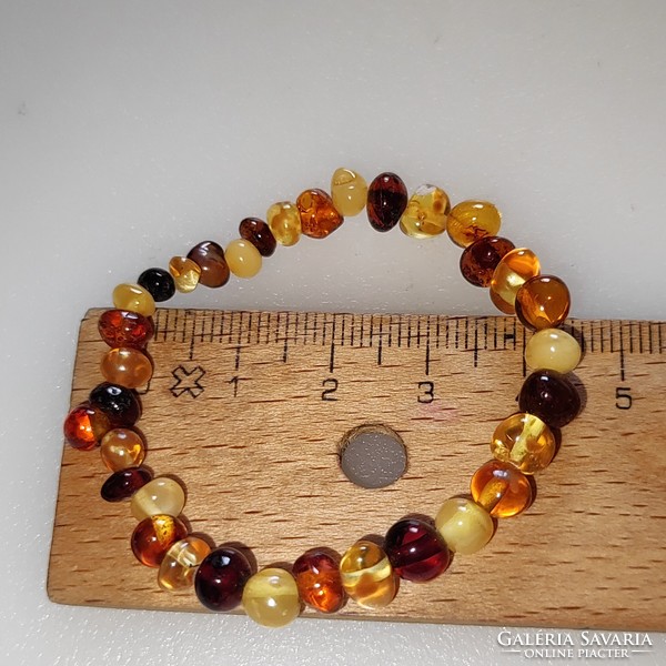 New! Amber tricolor baby bracelet