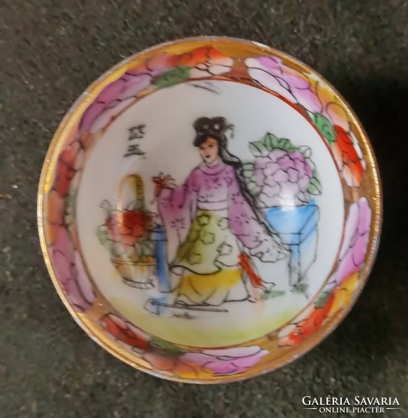 Kézzel festett autentikus kínai porcelán teáscsészék