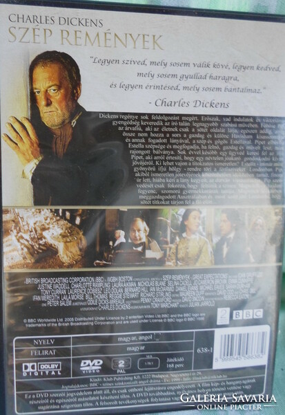 Charles Dickens / Julian Jarrold: Szép remények; 1999 (dráma, DVD)