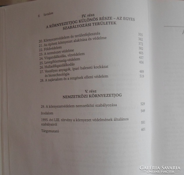 Gyula Bándi: environmental law (osiris textbooks, 2006)