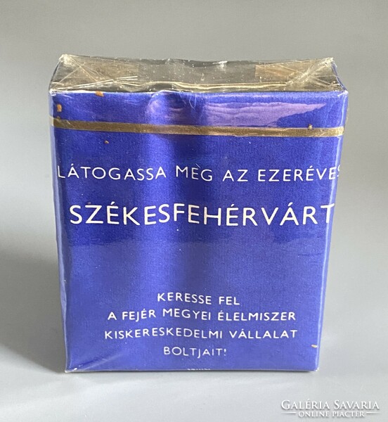 Old pack of unopened alba regia cigarettes HUF 4.40