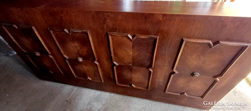 Walk-in colonial sideboard/commode (with coat of arms)
