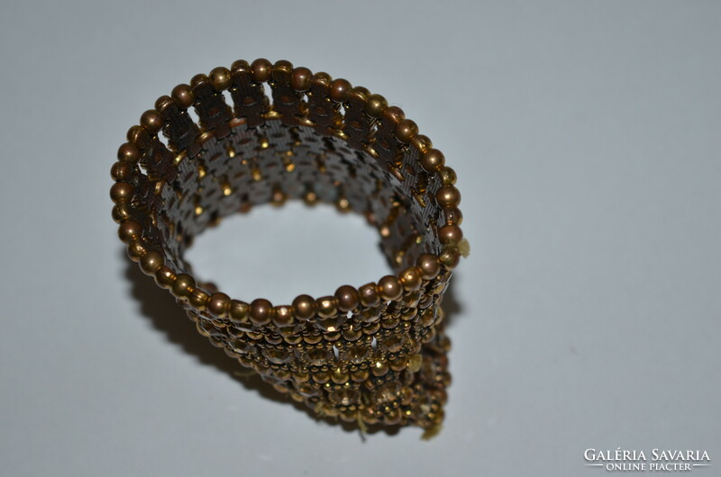 Rubberized metal bracelet