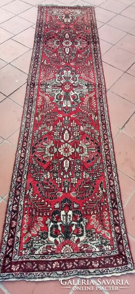 Hand-knotted sarough Persian carpet is negotiable