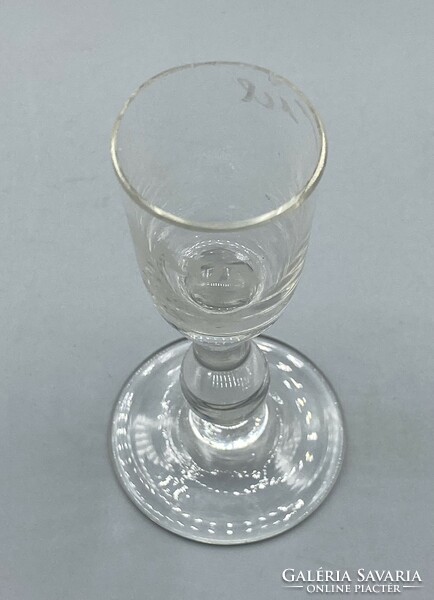 Rare! Braun liqueur 1 cl stemmed glass 1928