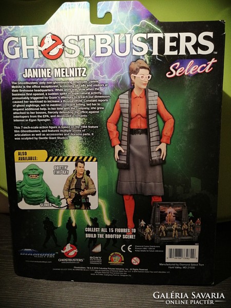Action figure movie figure ghostbusters, janine melnitz